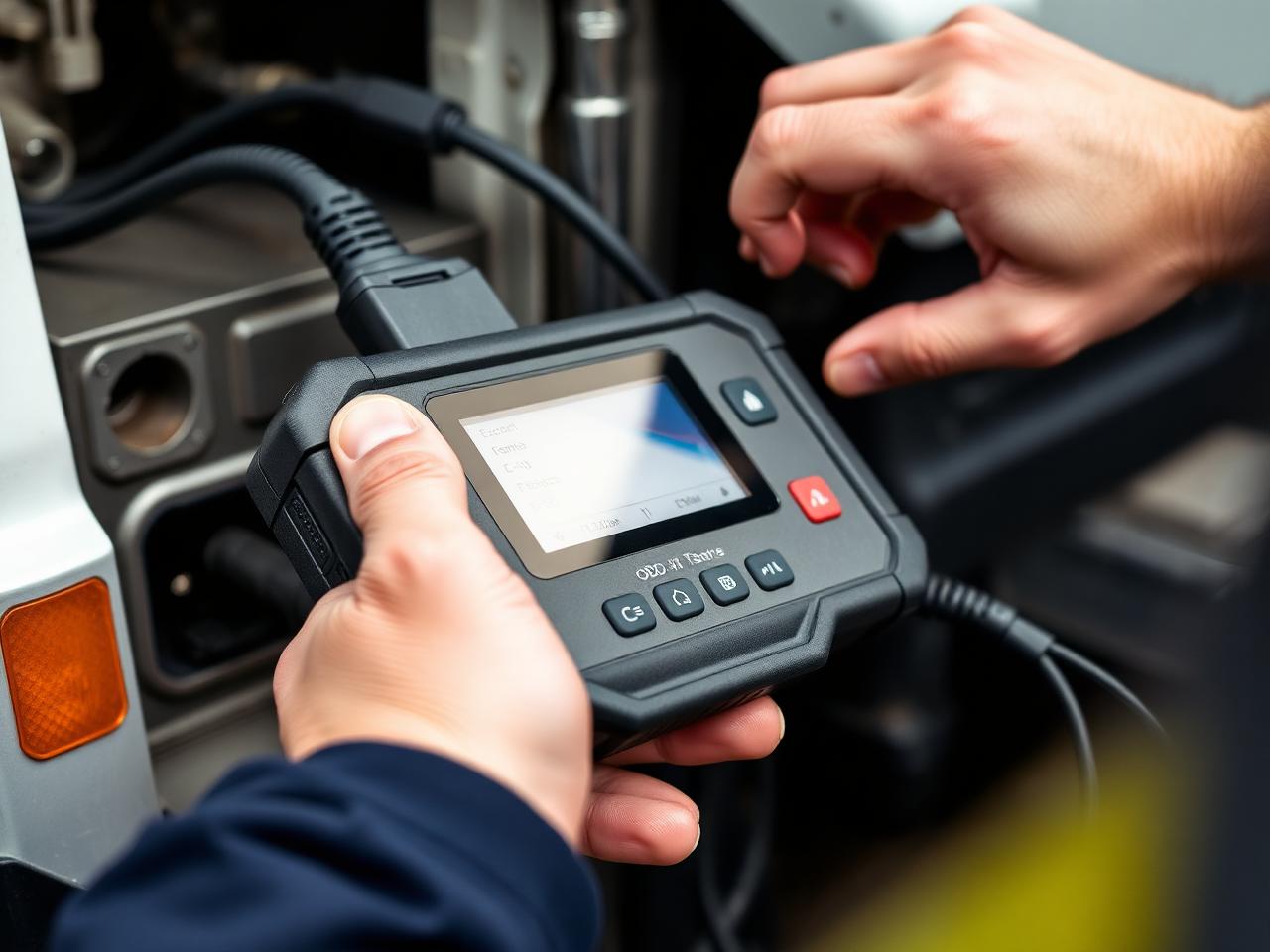 Professional diesel OBD emissions testing equipment